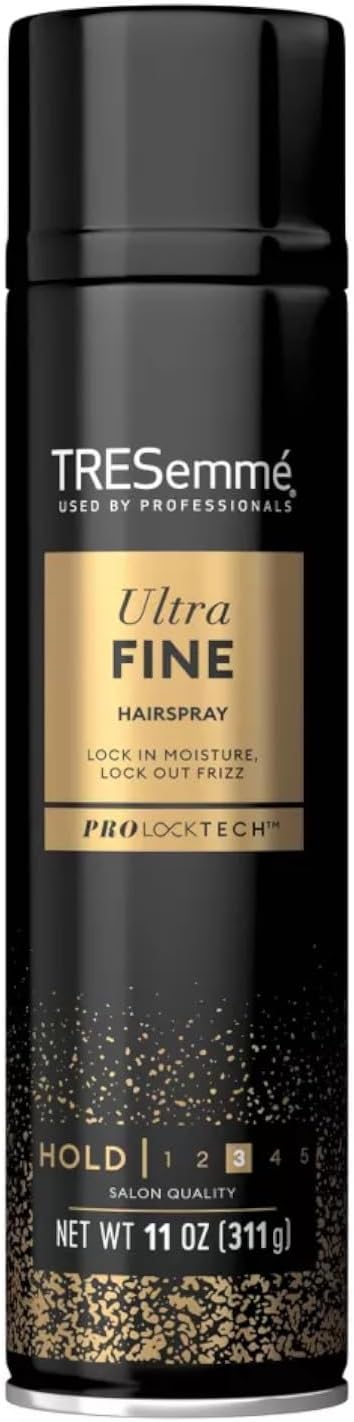 TRESemmÃ© TRES Two Ultra Fine Hair Mist Flexible Hold Hairspray Aerosol, 11 Oz