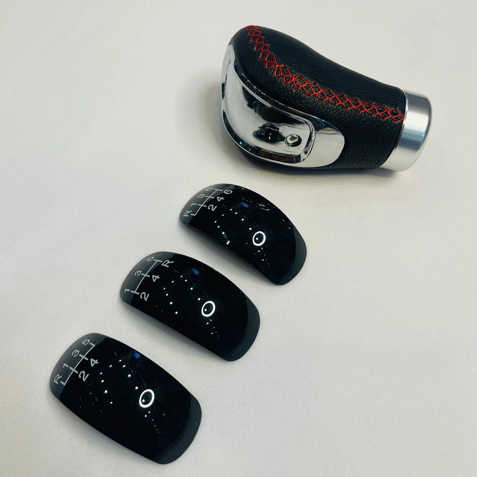 Leatherette 5 & 6 Speed Manual Gear Shift Knob