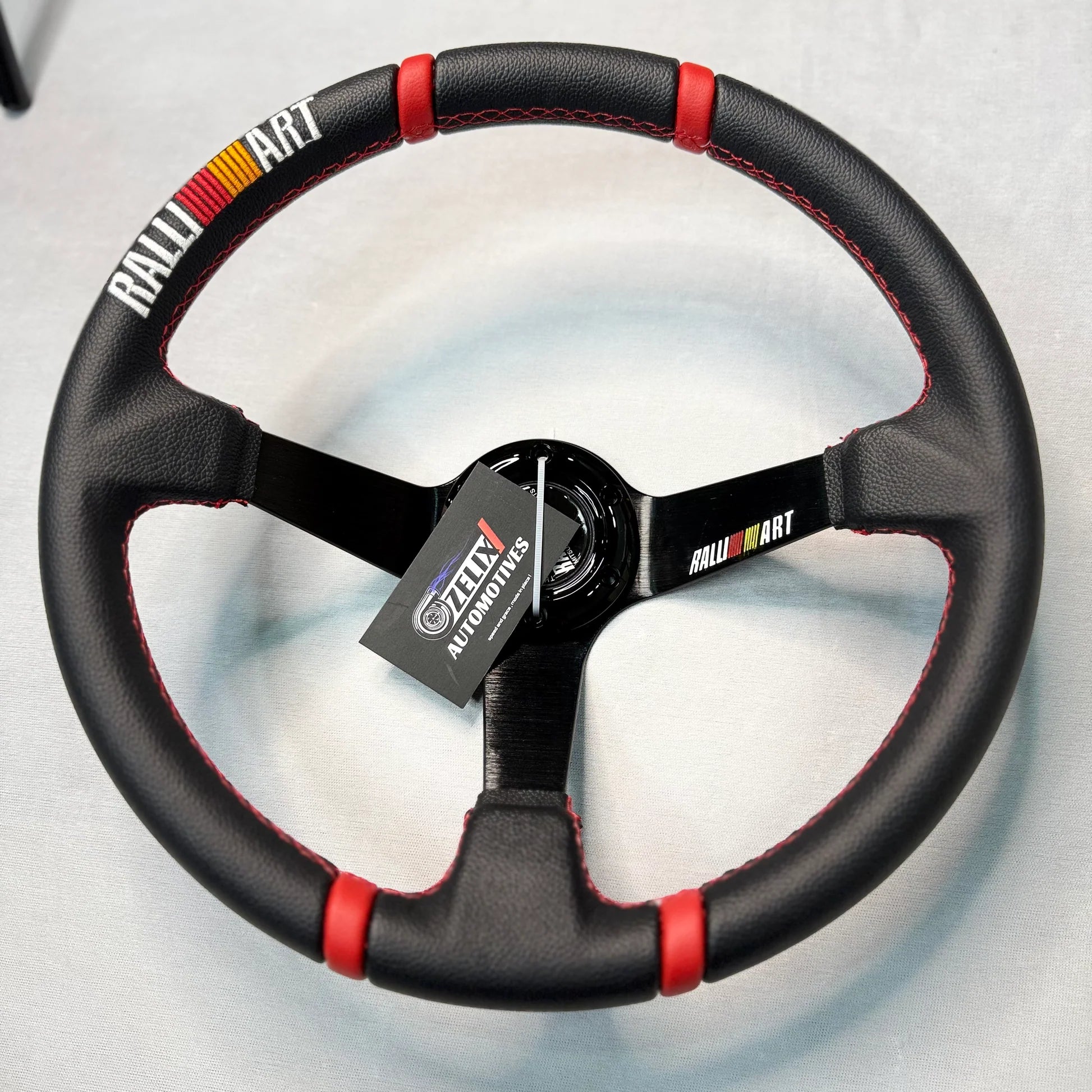 Ralliart 14 Inch Carbon Edition Universal Steering Wheel