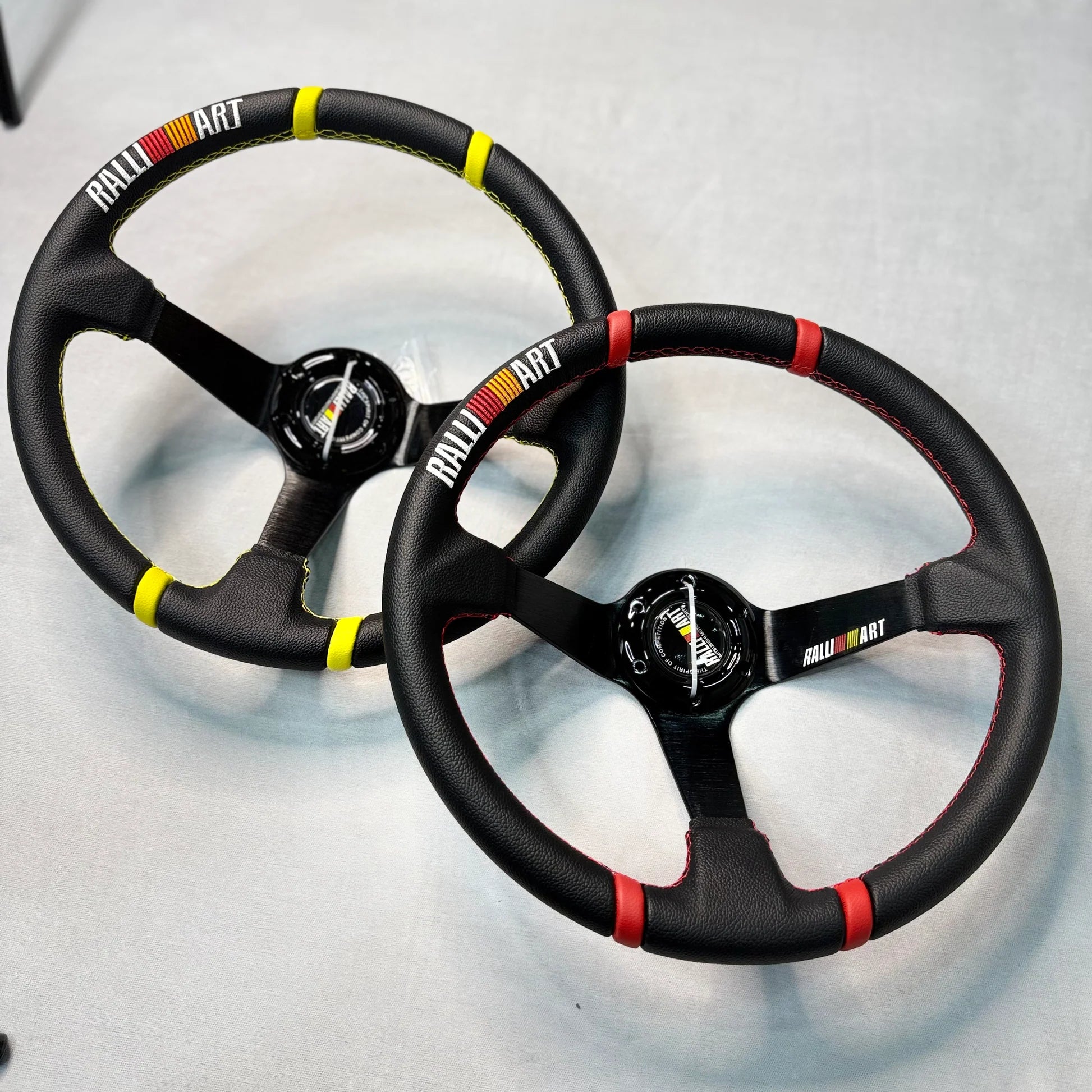 Ralliart 14 Inch Carbon Edition Universal Steering Wheel