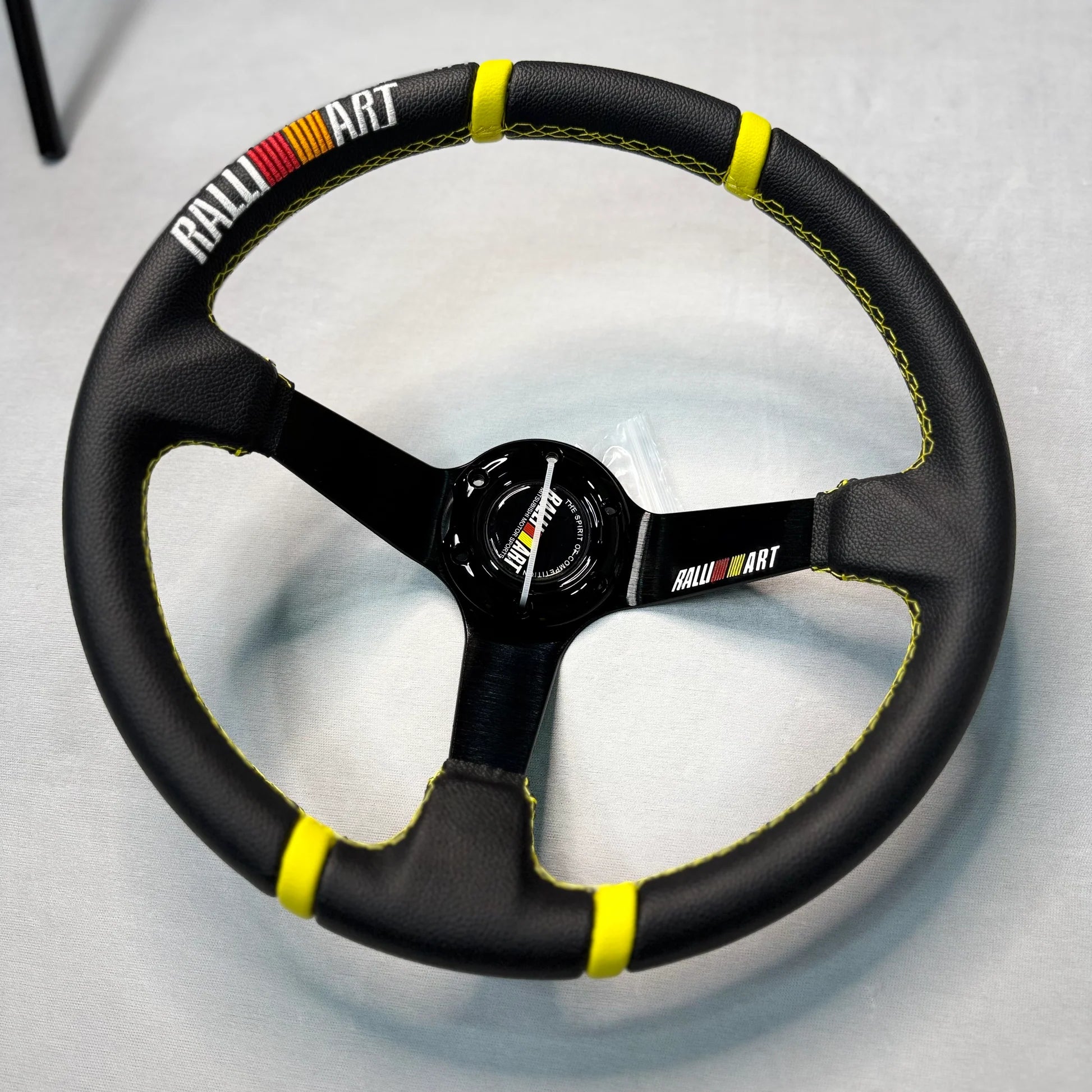 Ralliart 14 Inch Carbon Edition Universal Steering Wheel