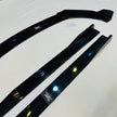 Universal 5 Pc Front Splitters And Side Skirts | Gloss Black | Aftermarket